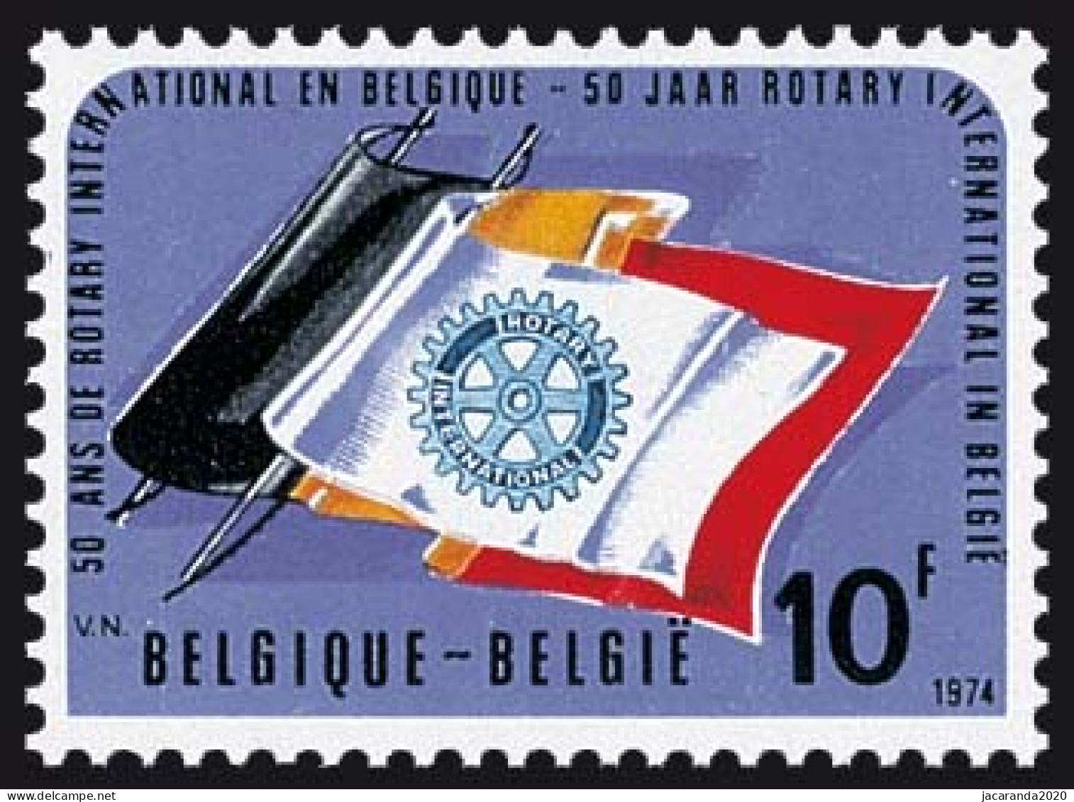 België 1732 - 50 Jaar Rotary International In België - Nuevos