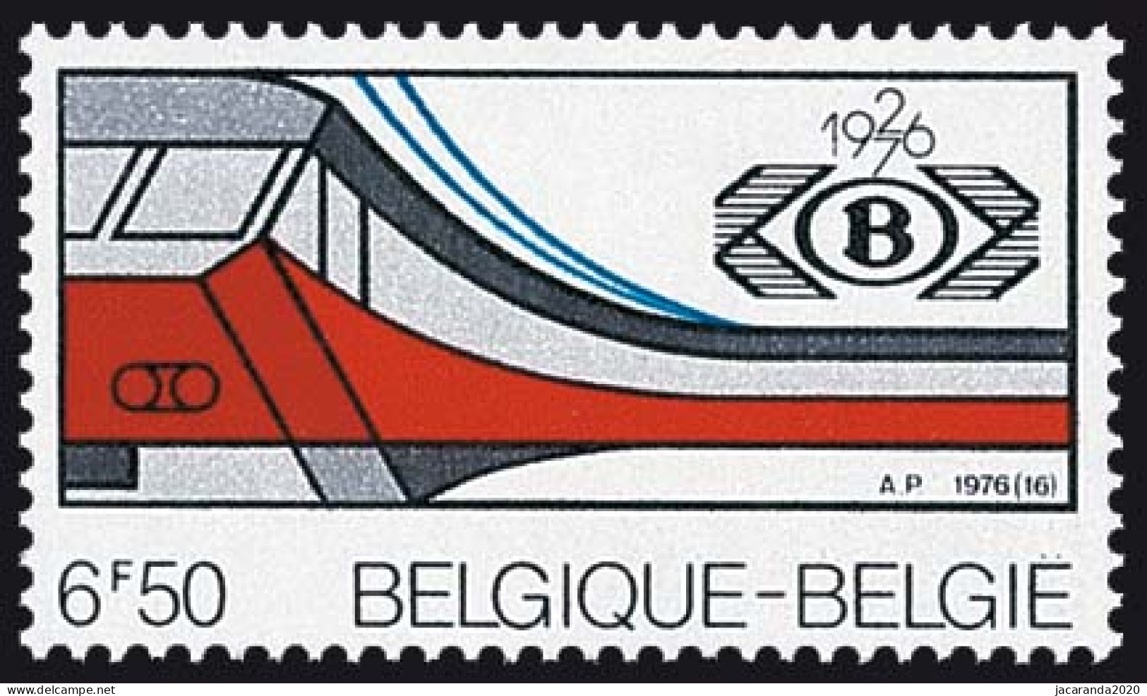 België 1825 - 50 Jaar N.M.B.S. - Spoorwegen - Nuevos
