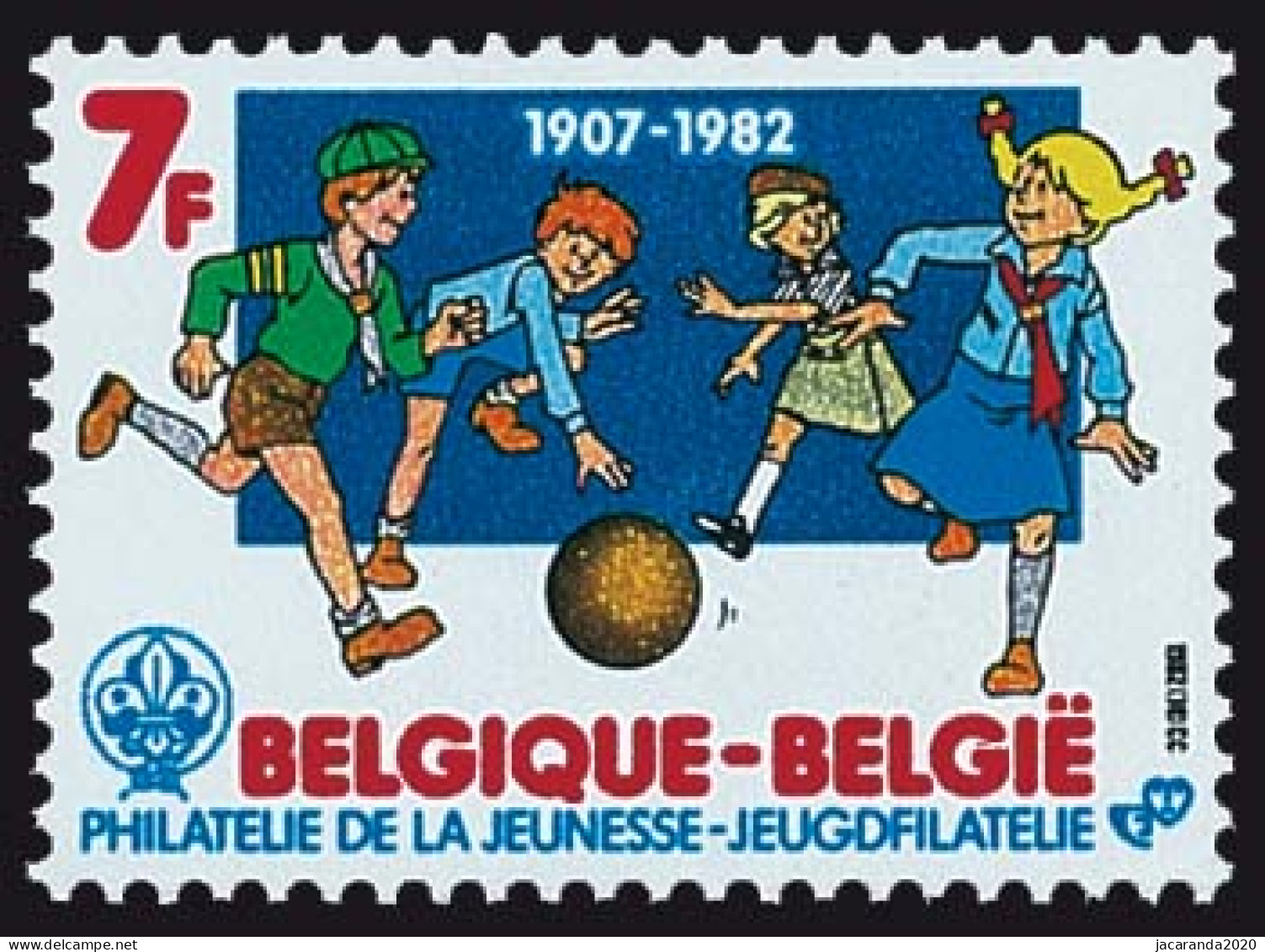 België 2065 - Jeugdfilatelie - Philatélie De La Jeunesse - Scouts - Neufs