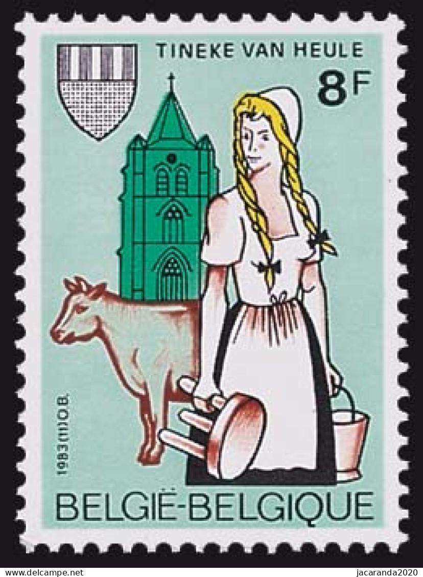 België 2100 - "Tinekesfeesten" - Heule - Unused Stamps