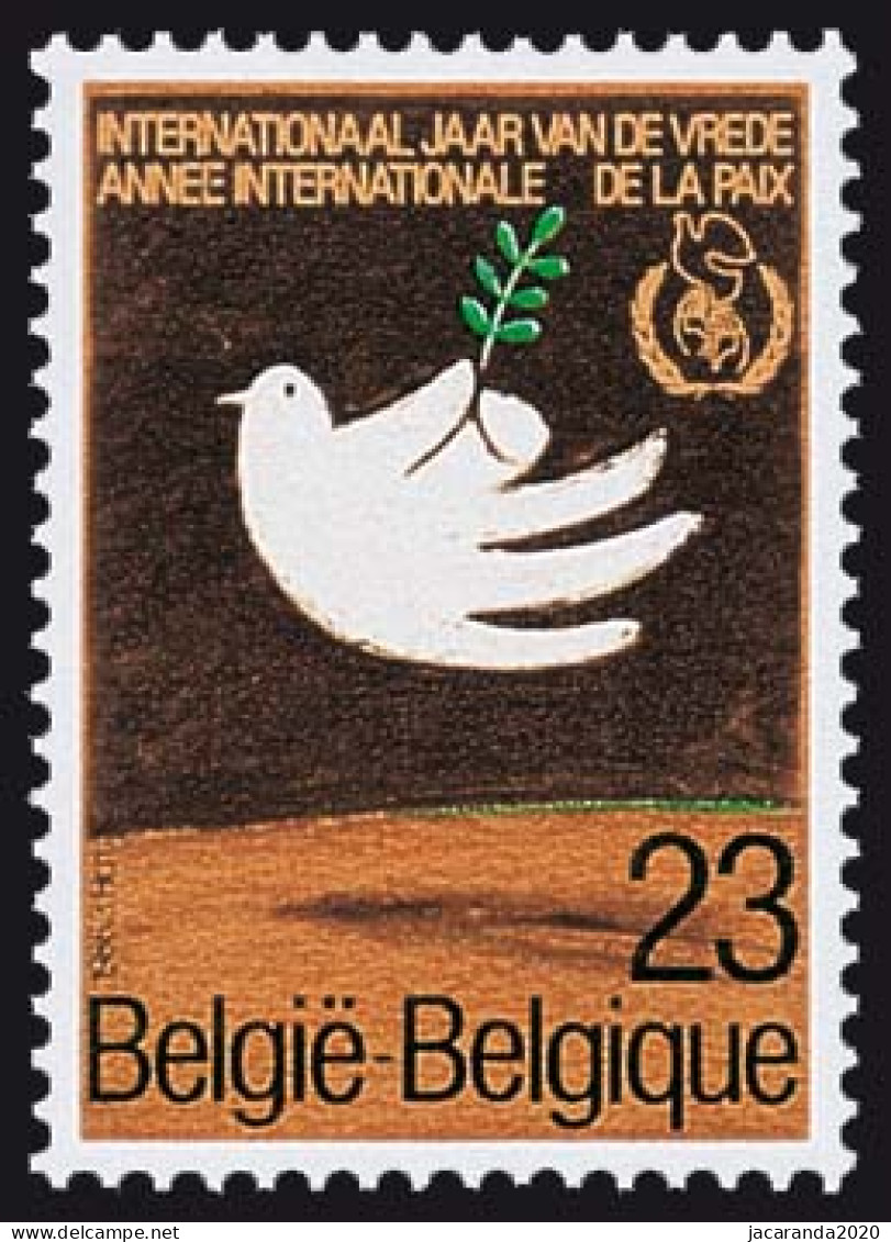 België 2202 - Internationaal Jaar Van De Vrede - Neufs