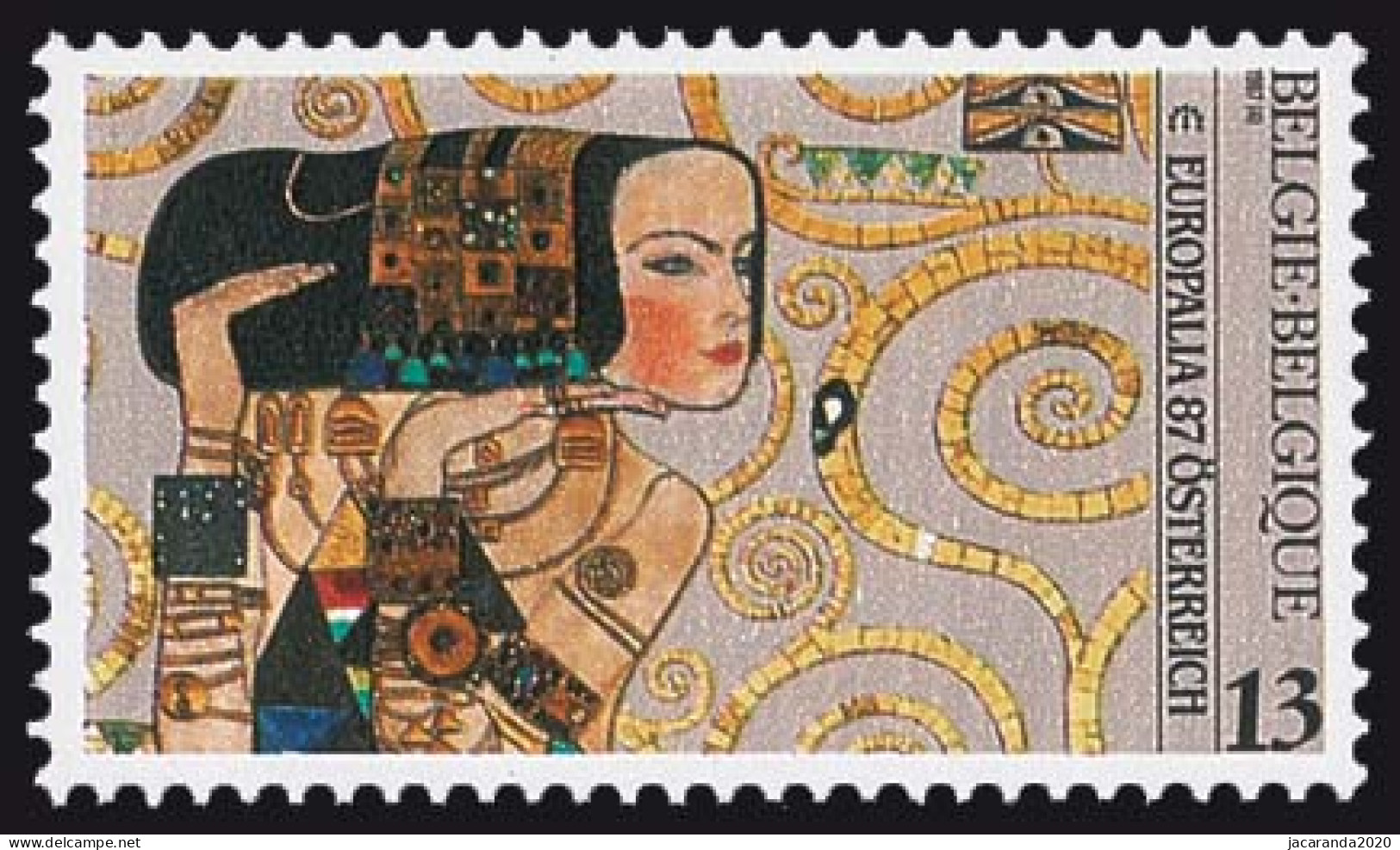 België 2247 - Europalia 87 - Oostenrijk - Gustav Klimt - Neufs