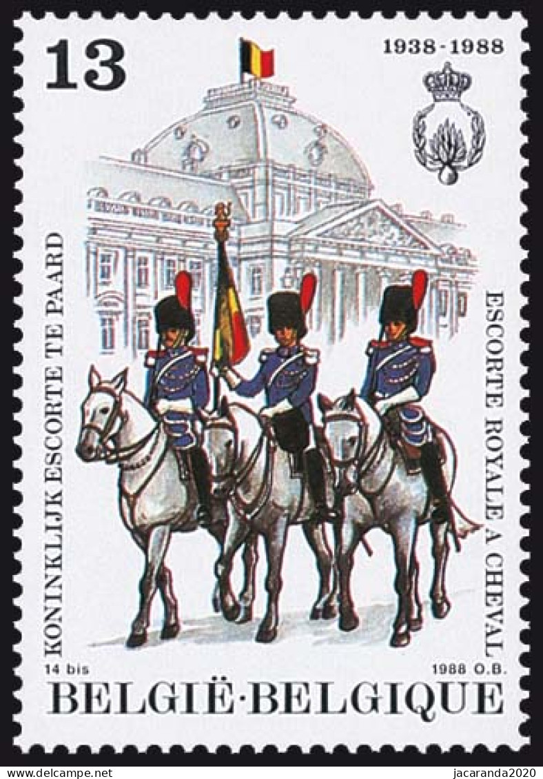 België 2308 - Koninklijke Escorte Te Paard - Escorte Royale à Cheval - Unused Stamps