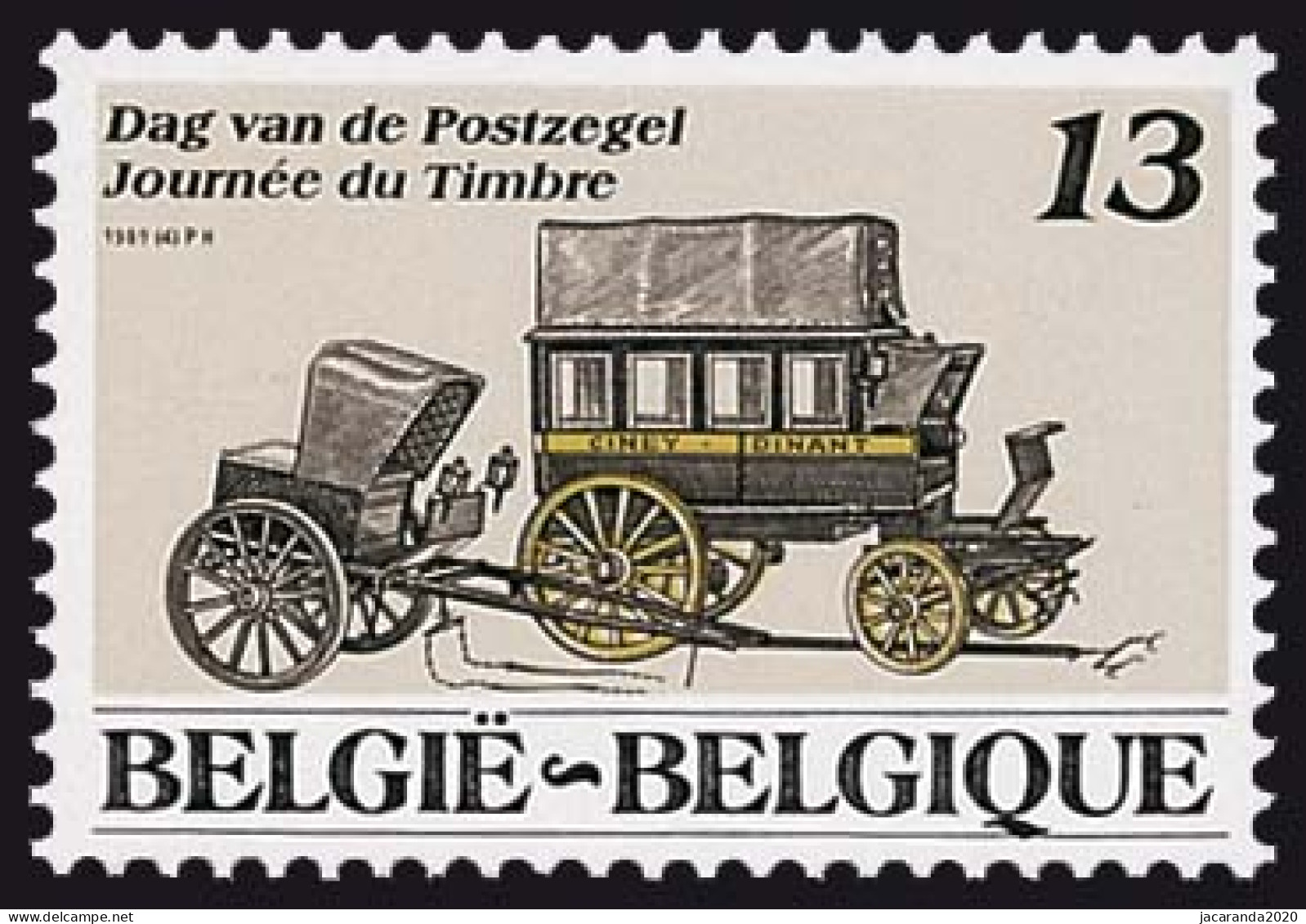 België 2322 - Dag Van De Postzegel - Journée Du Timbre - Unused Stamps