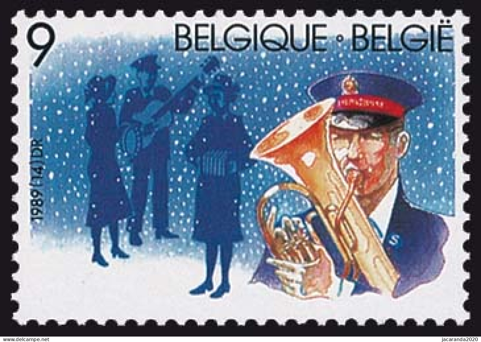 België 2345 - Kerstmis En Nieuwjaar - Noël Et Nouvel An - Het Leger Des Heils - L'Armée Du Salut - Nuevos