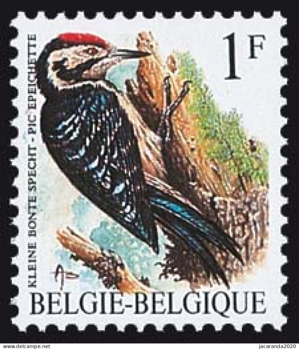 België 2349 - Vogels - Oiseaux - André Buzin - Kleine Bonte Specht - Pic épeichette - Ongebruikt