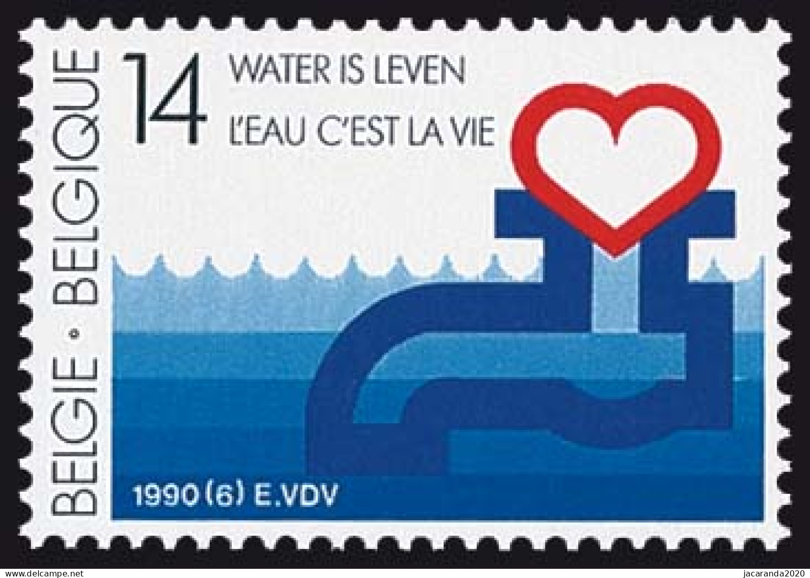 België 2364 - Water Is Leven - L'eau C'est La Vie - Ongebruikt