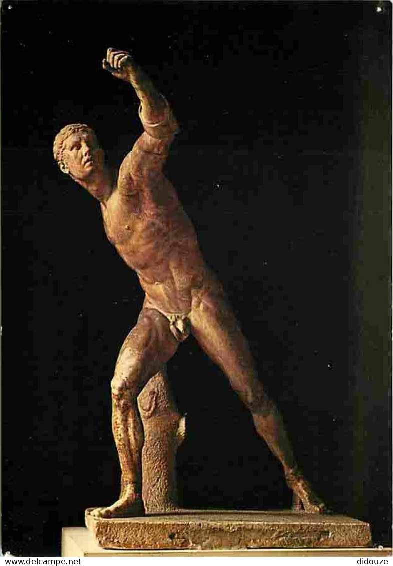 Art - Antiquités - Guerrier Comabattant Dit Gladiateur Borghèse Par Agasias D'Ephèse - Paris - Musée Du Louvre - Départe - Antiquité