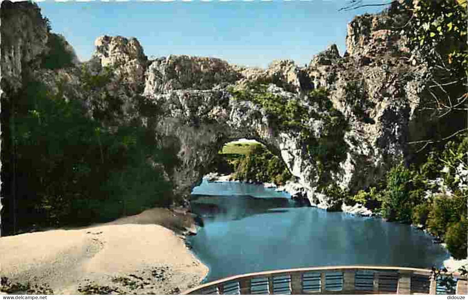 07 - Ardèche - Gorges De L'Ardèche - Le Pont D'Arc - CPM - Voir Scans Recto-Verso - Vallon Pont D'Arc