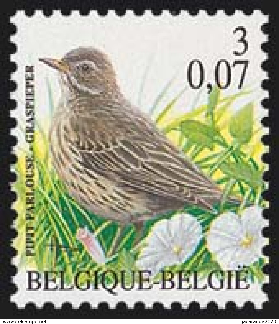 België 2920 - Vogels - Oiseaux - André Buzin - Graspieper - Pipit Farlouse - Unused Stamps