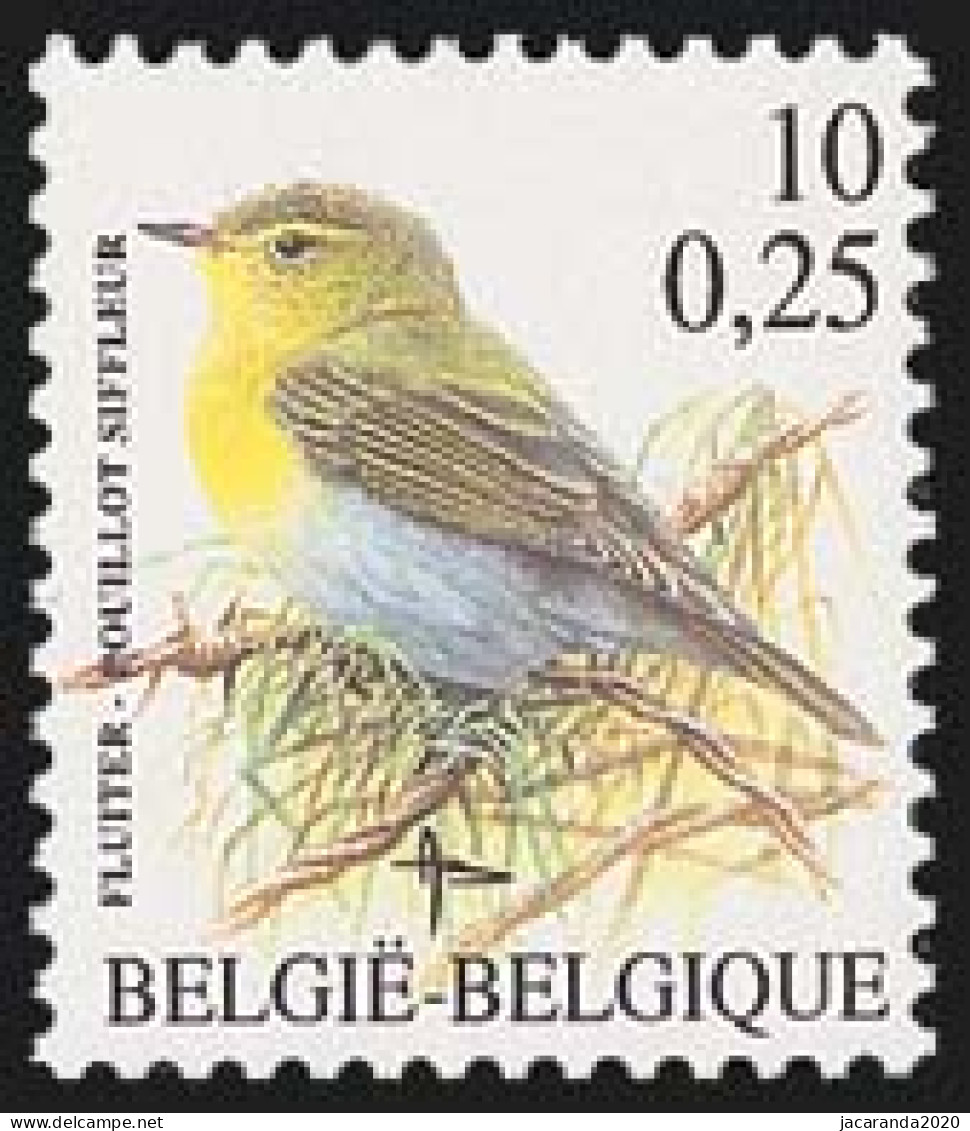 België 2936 - Vogels - Oiseaux - André Buzin - Fluiter - Pouillot Siffleur - Unused Stamps