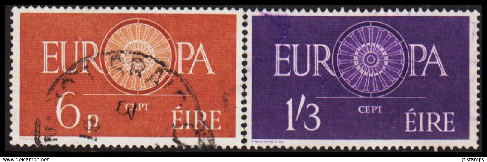 1960. EIRE. Europa Complete Set.  (Michel 146-147) - JF544540 - Gebruikt