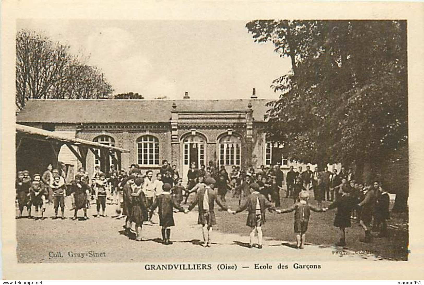 60 GRANDVILLIERS - Ecole Des Garçons - Grandvilliers