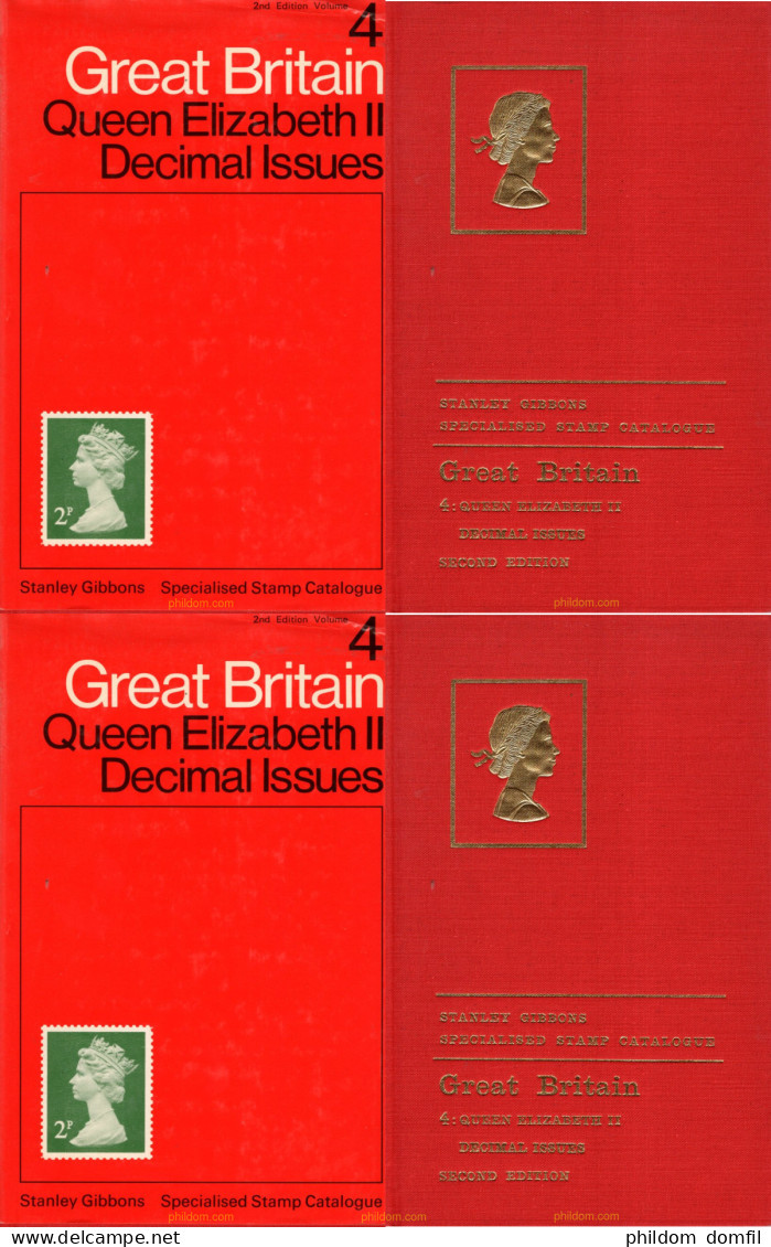 Queen Elizabeth II Decimal Issues (v. 4) (Great Britain Specialised Stamp Catalogue) Stanley Bibbons - Tematiche