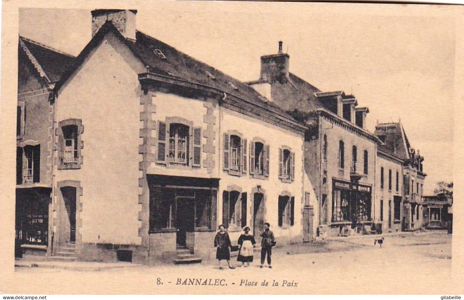 29 - Finistere - BANNALEC - Place De La Paix - Bannalec