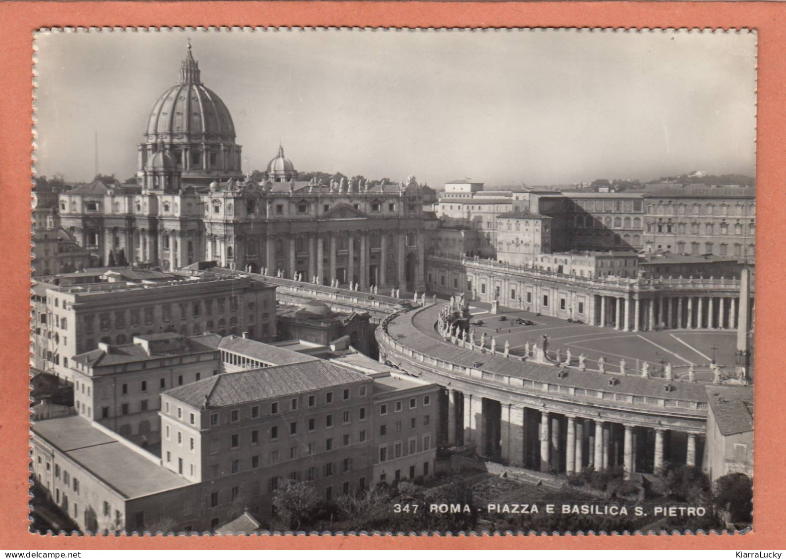 ROMA - LAZIO - PIAZZA E BASILICA S. PIETRO - ECRITE - San Pietro