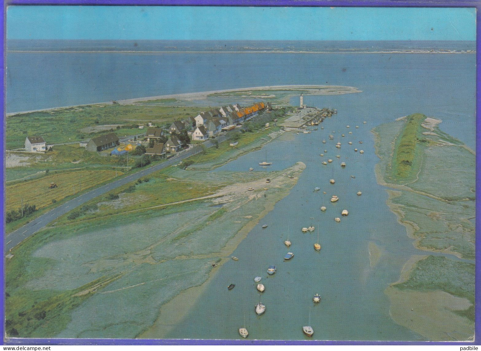 Carte Postale 80. Le Hourdel  Vue Aérienne   Très Beau Plan - Le Hourdel