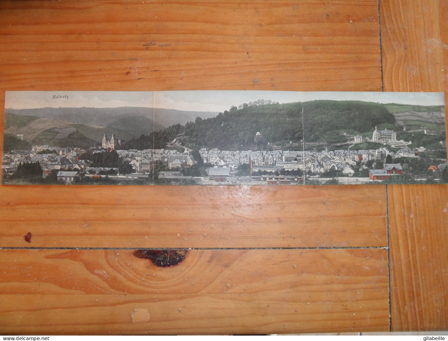 MALMEDY - Carte Triple - Panorama  - Malmedy