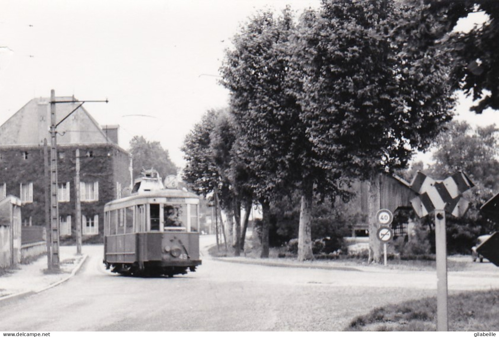 Photo  - DIJON -  1960  - Tramway Electrique En Ville - Ohne Zuordnung