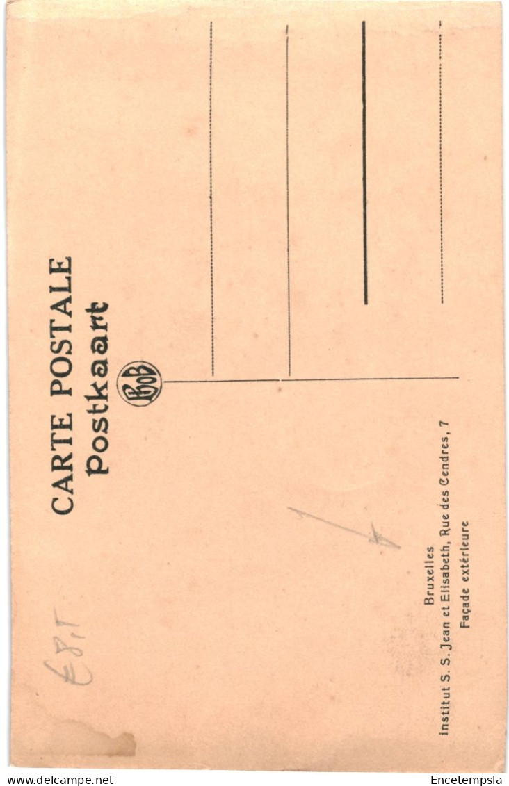 CPA Carte Postale Belgique Bruxelles Institut Saint Jean Façade Extérieure  VM79415 - Santé, Hôpitaux