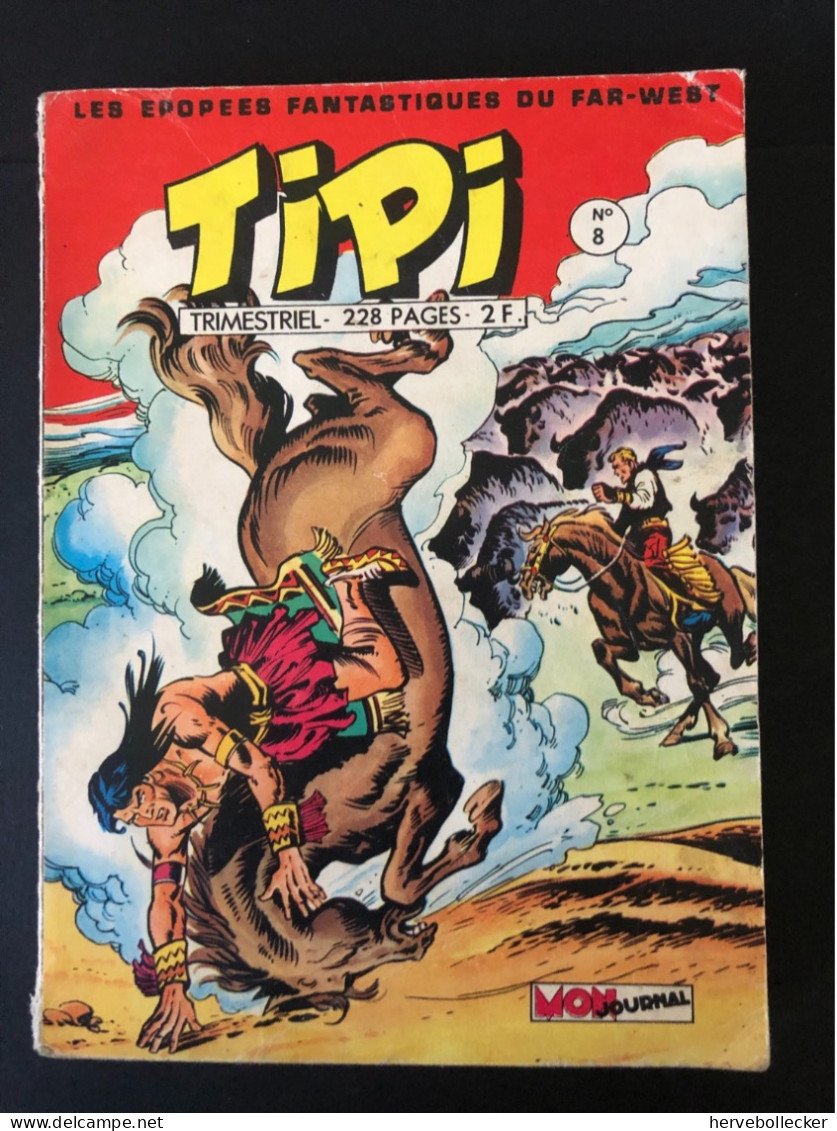 Tipi - Mon Journal - Aventure Et Voyage - N° 8 - 1969 - Andere & Zonder Classificatie