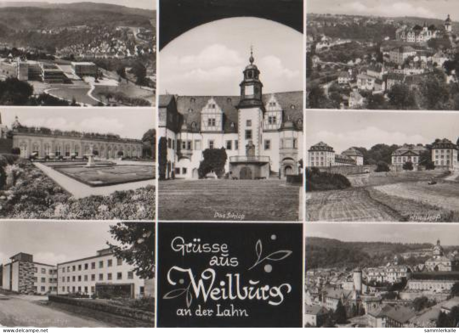 22387 - Weilburg U.a. Schloss-Terrassen-Cafe - Ca. 1965 - Weilburg