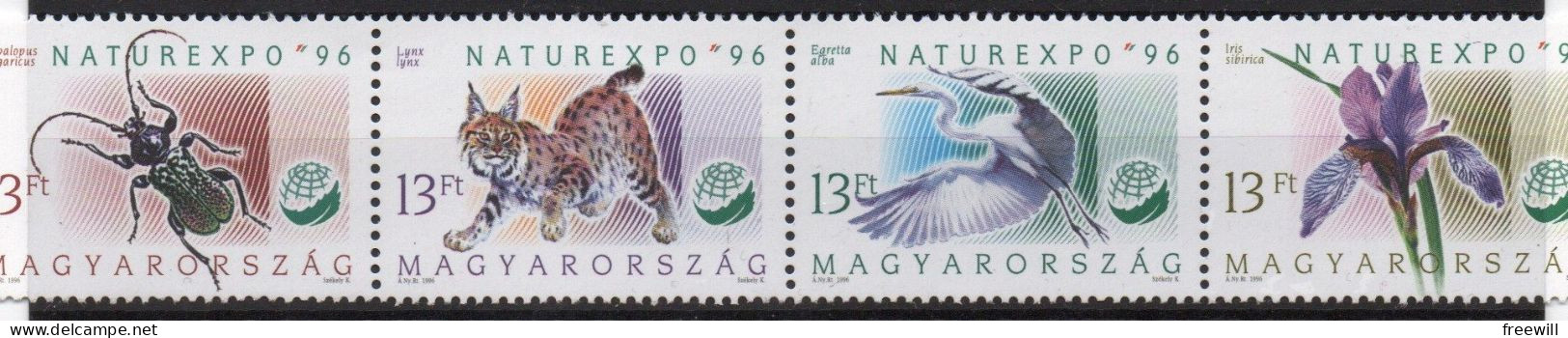 Hongrie-Hungary Animaux , Animaux 1995 MNH - Neufs