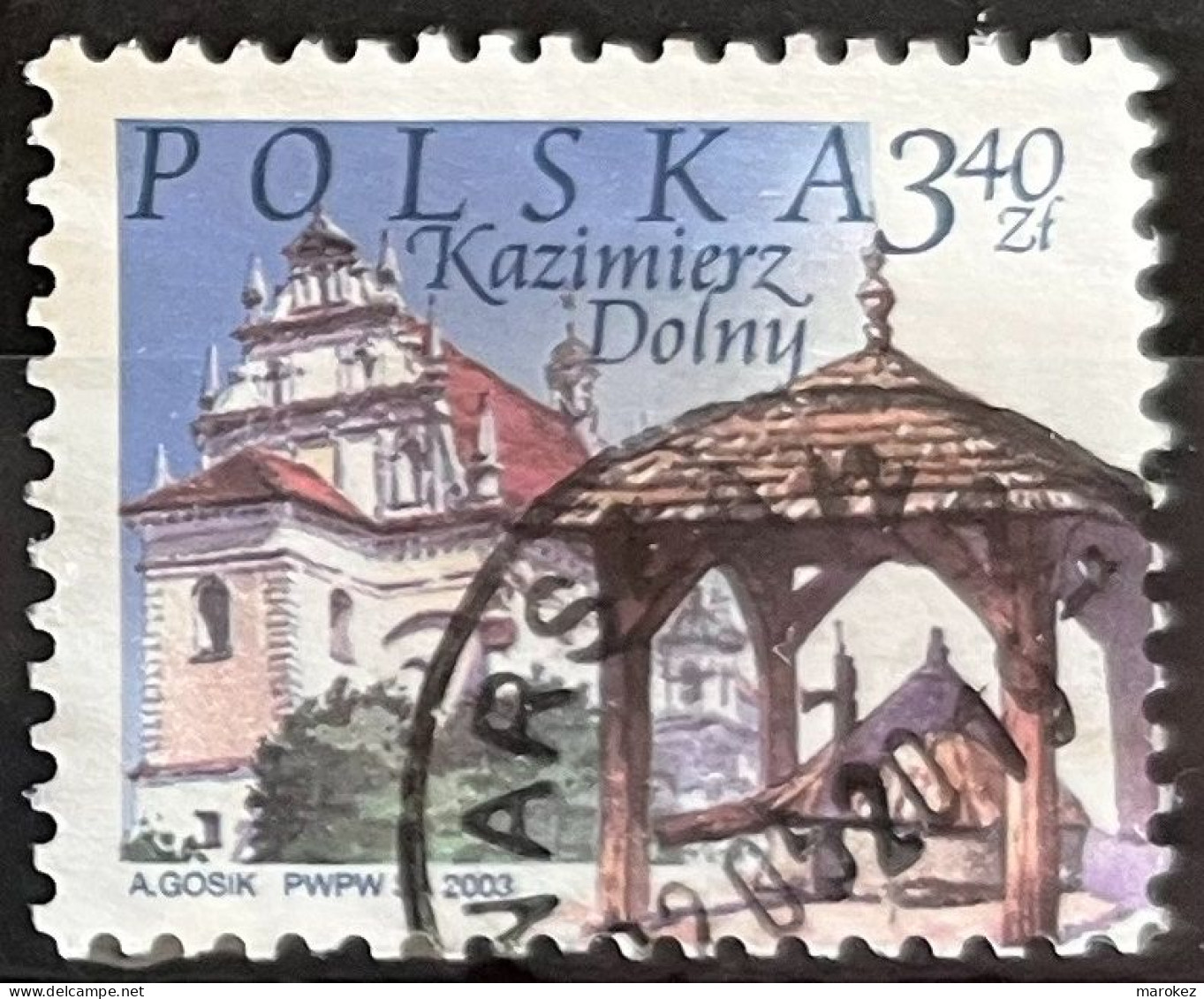 POLAND 2003 Cities - Kazimierz Dolny Postally Used MICHEL # 4046 - Oblitérés