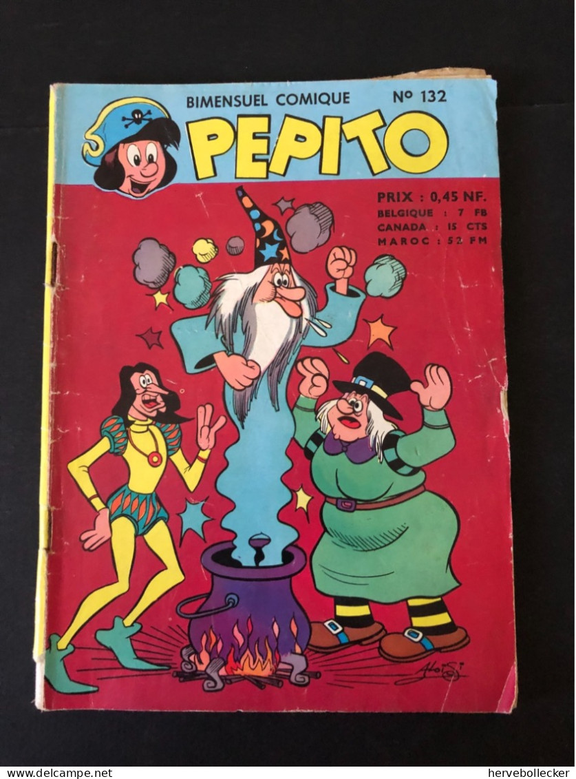 Pépito - Sagédition - 1ère édition - N° 132 - 1960 - Autres & Non Classés