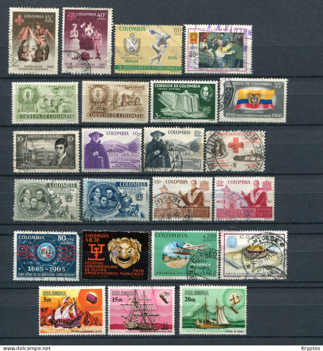 Colombia. A Collection On 14 Pages!! OFFER!! - Colombia