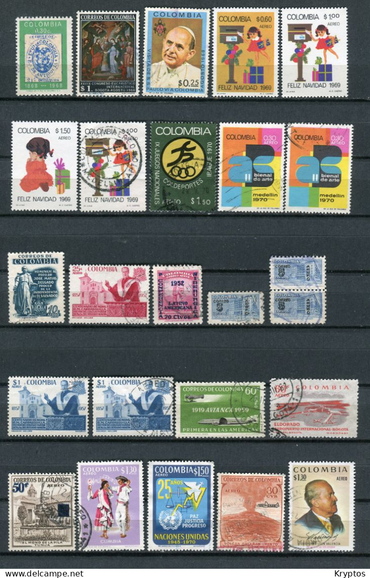 Colombia. A Collection on 14 Pages!! OFFER!!