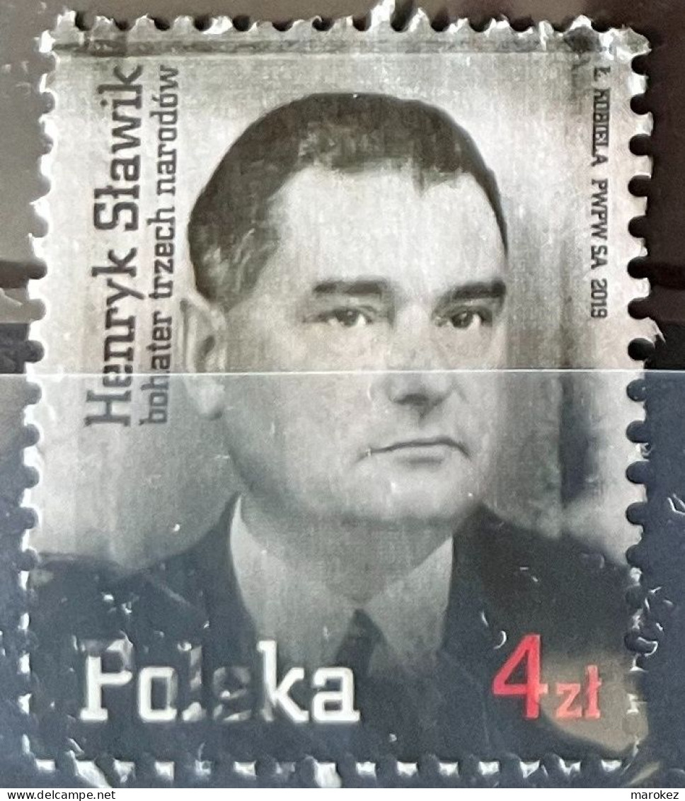 POLAND 2019 Personalities - 75th Death Anniversary Of Henryk Sławik Postally Used MICHEL # 5141 - Usati