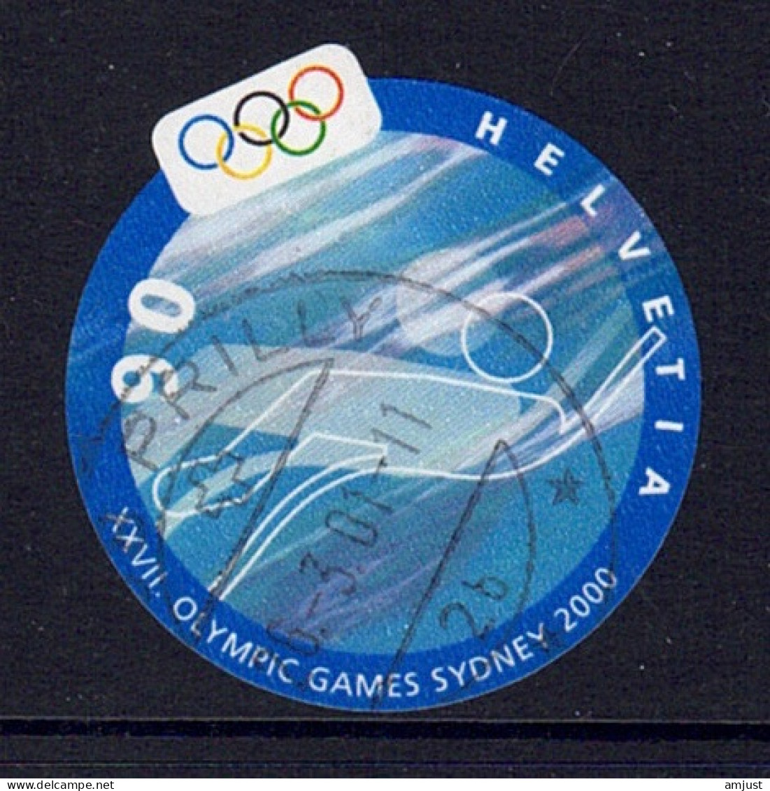 Suisse // Schweiz // Switzerland //  2000  // Jeux Olympiques Sydney 2000 Natation, No. 1010 - Used Stamps