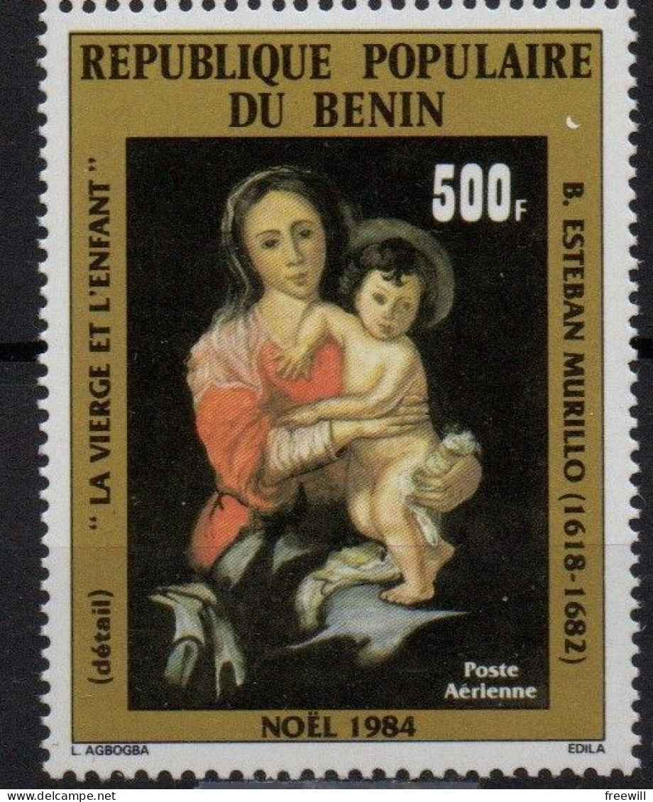 Bénin Noel -Kerst- Christmas 1984 XXX - Benin - Dahomey (1960-...)