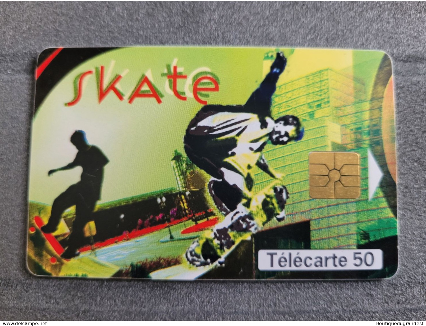 Télécarte 50 Unités Skate - Sport