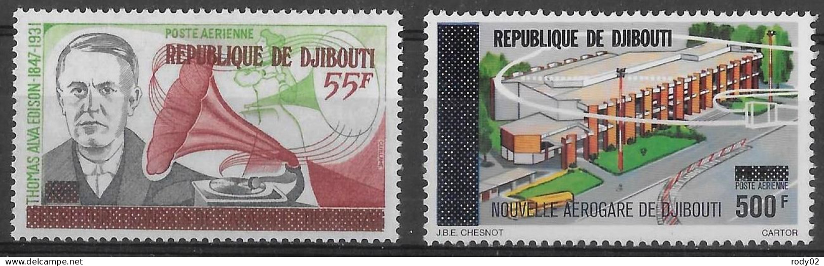 DJIBOUTI - PA 112 ET 113 - NEUF** MNH - Dschibuti (1977-...)