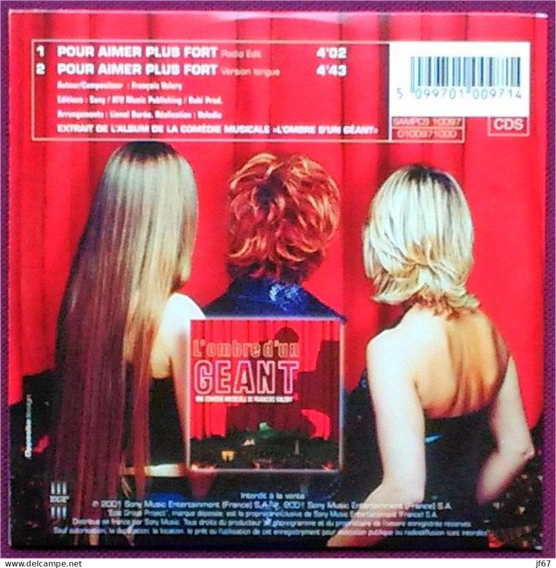 Pour Aimer Plus Fort - Hanna H / Rose Laurens / Sophie Delmas (CD Single) - Autres - Musique Française