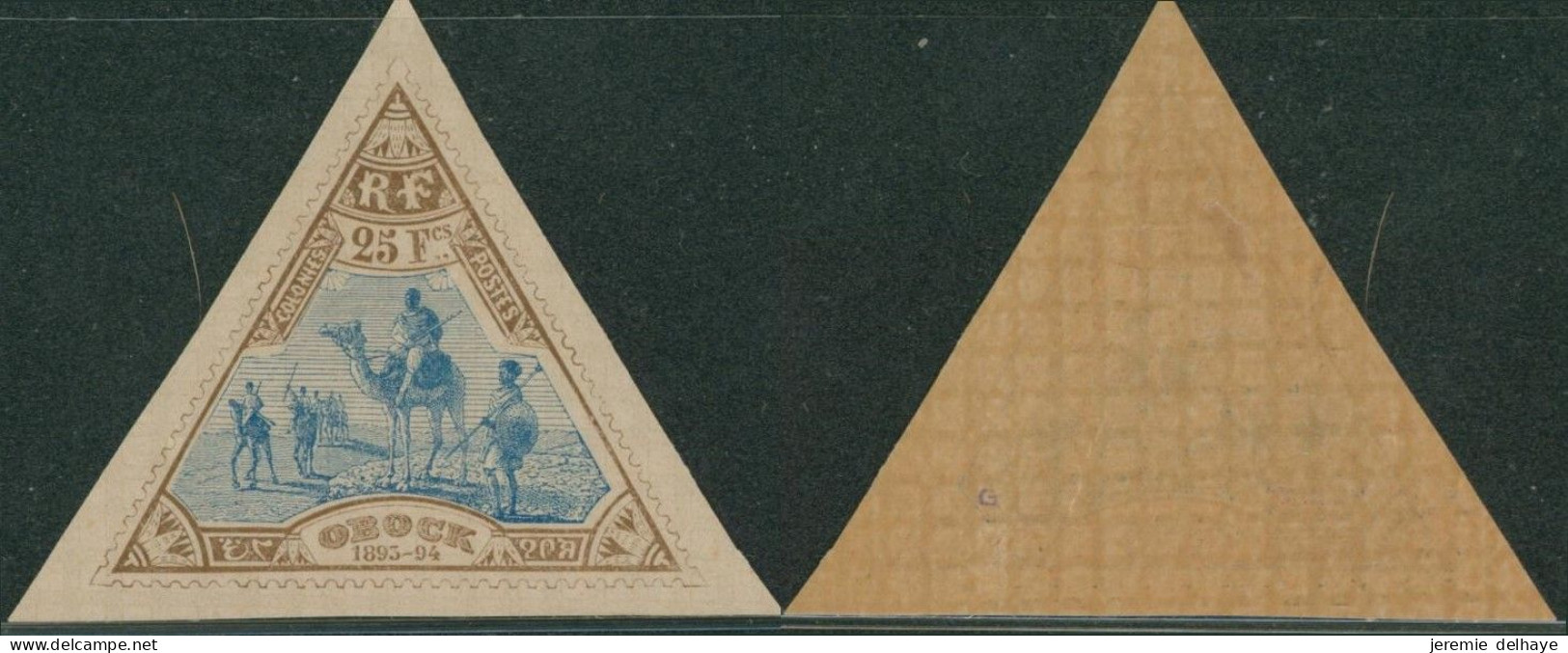 Colonies Françaises - Obock : Yv N°63* Neuf Charniéré - Unused Stamps