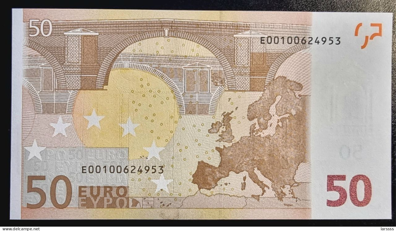 1 X 50€ Euro Draghi R052F1 E00100624953 - UNC Slovakia Slowakei - 50 Euro