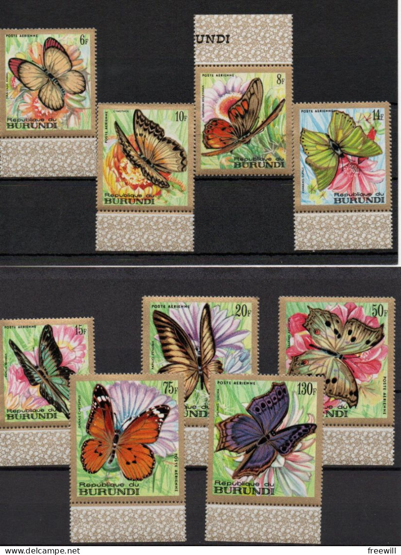 Burundi Papillons - Vlinders - Butterflies XXX 1969 - Neufs