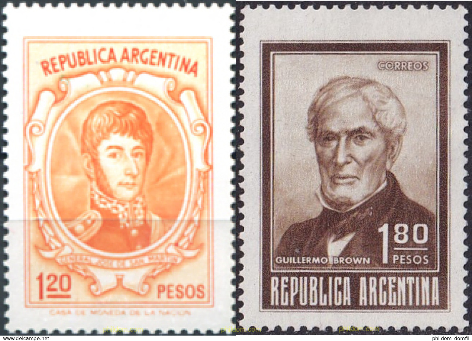 283333 MNH ARGENTINA 1973 GENERAL SAN MARTIN - Nuevos