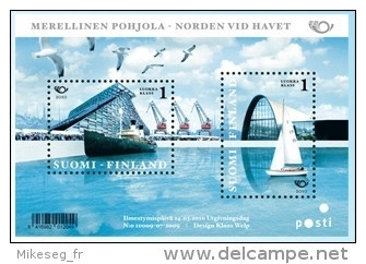 Norden - Finlande 2010 - Feuillet Nordic Maritime ** - Idee Europee