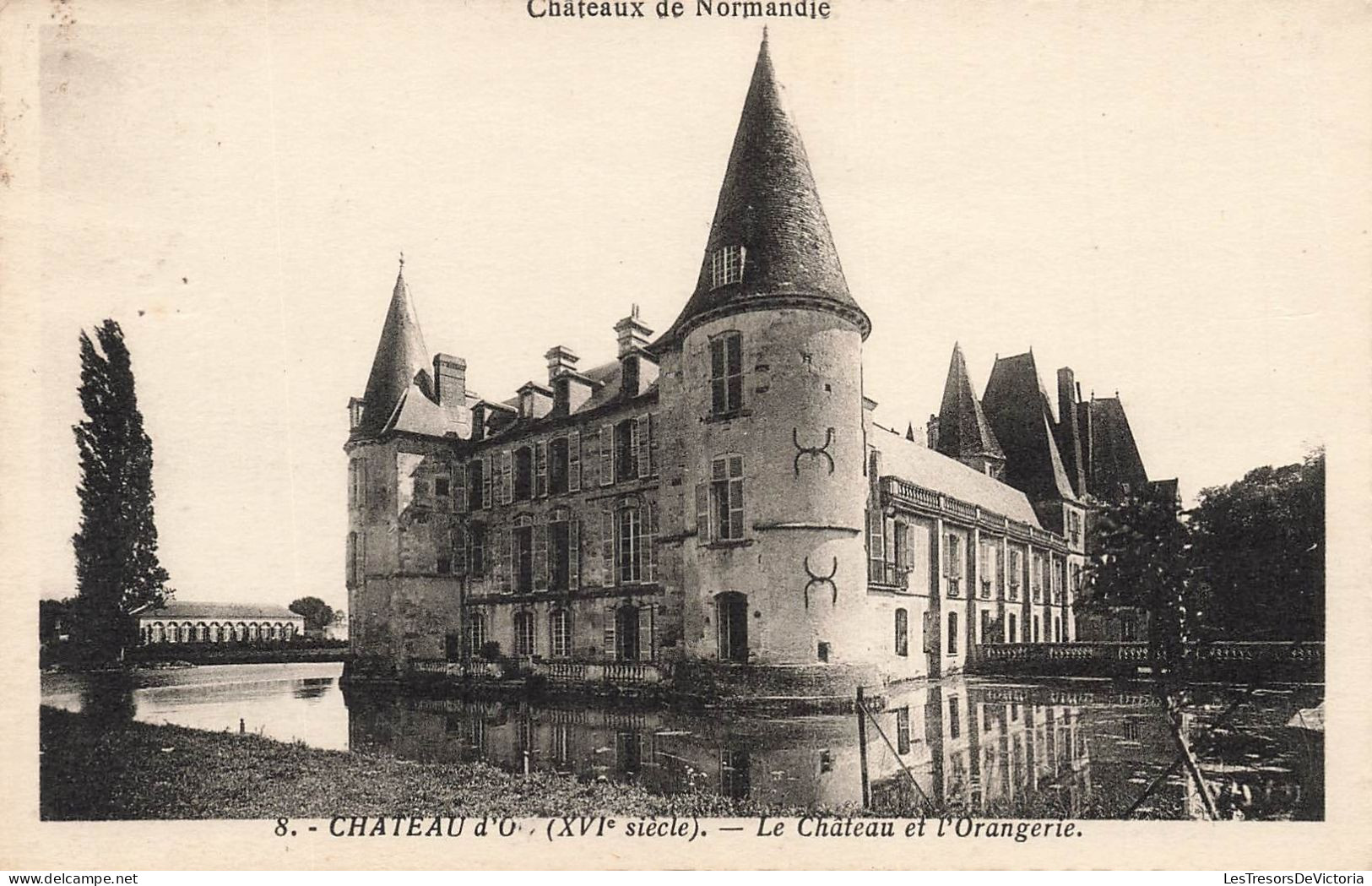 FRANCE - Mortree - Château D'Ô - Le Château Et L'orangerie - Carte Postale Ancienne - Mortree