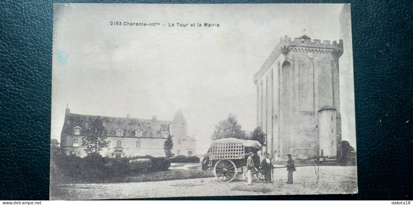 17 , Pons , La Tour Et La Mairie  En 1919 - Pons