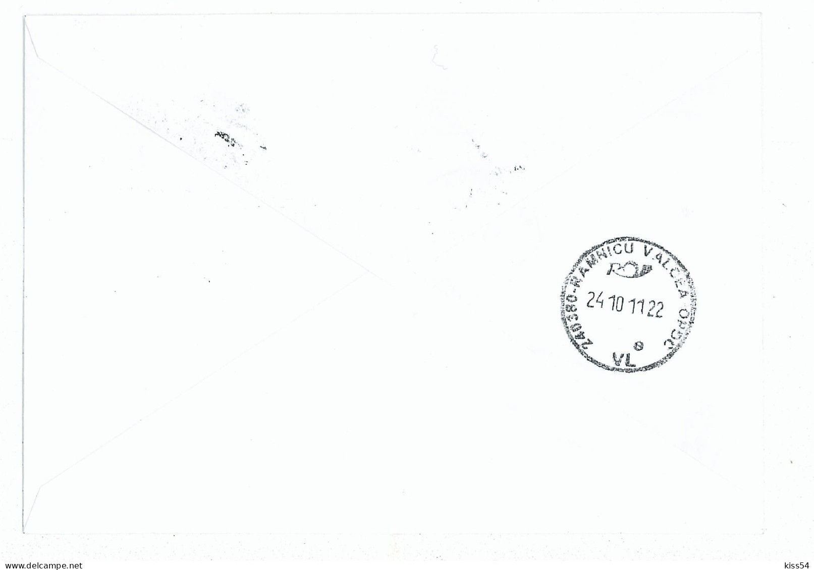 CP 16 - 16c-a BUCURESTI, Romania, Arch Of Triumph - Registered - 2011 - Covers & Documents