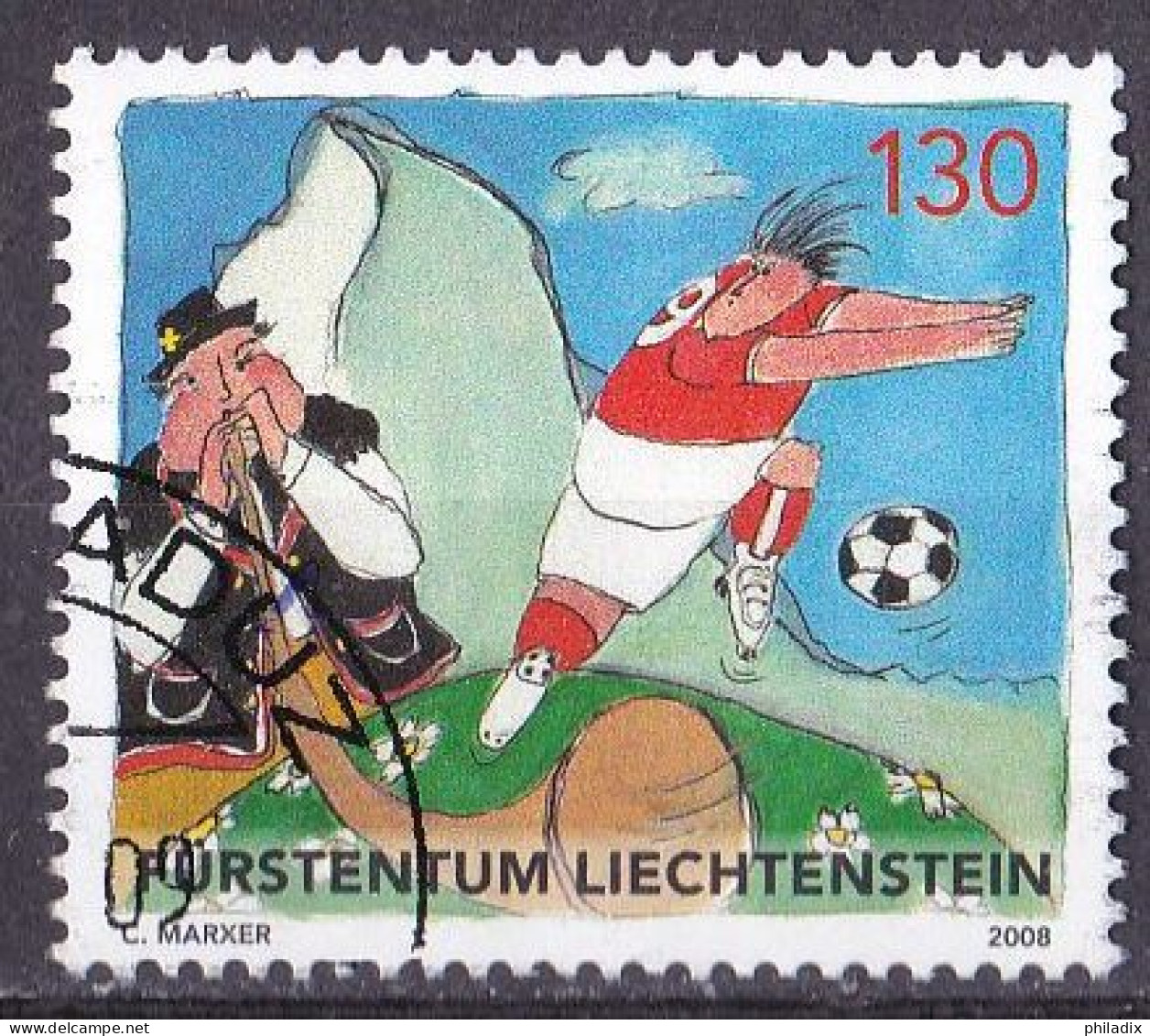 # Liechtenstein Marke Von 2008 O/used (A5-4) - Usati