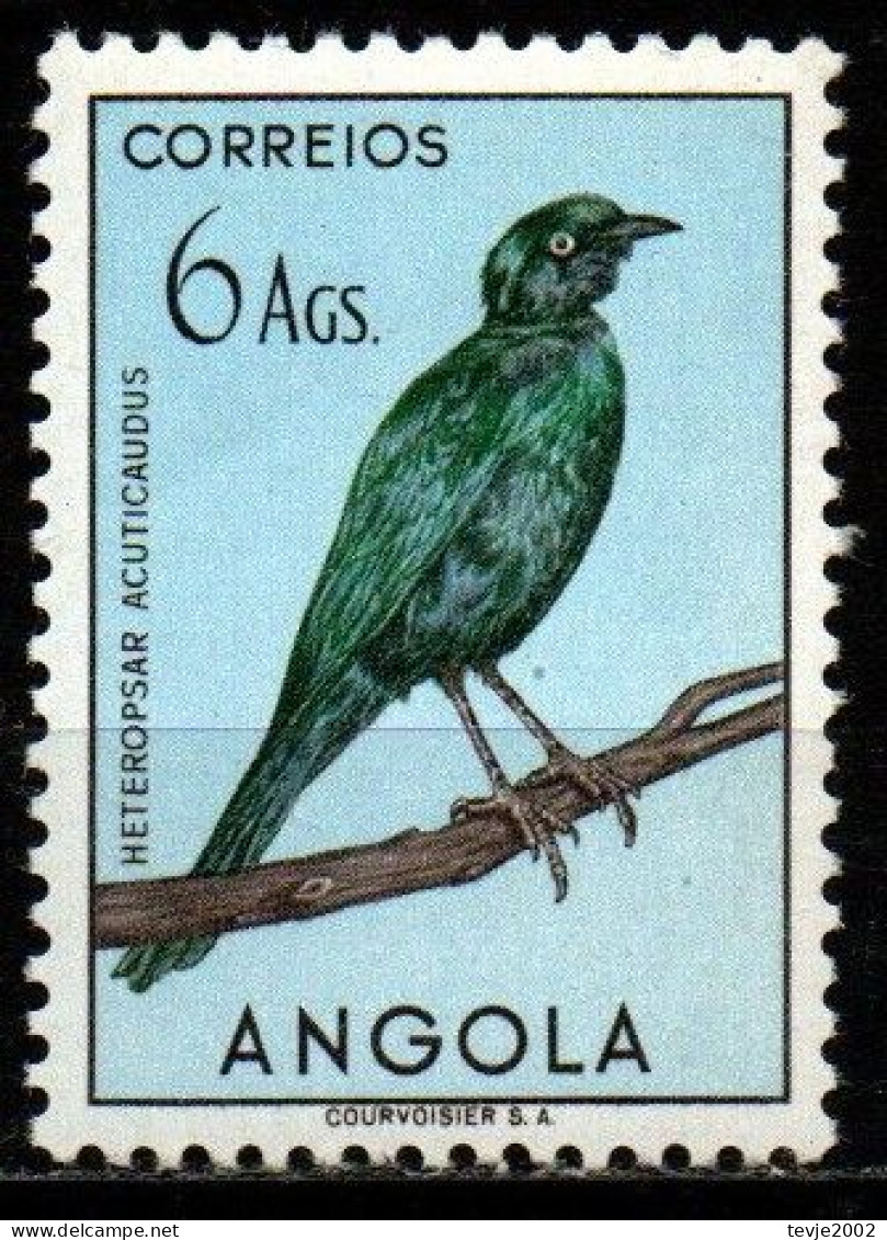 Angola 1951 - Mi.Nr. 353 - Postfrisch MNH - Vögel Birds Stare Starling - Zangvogels