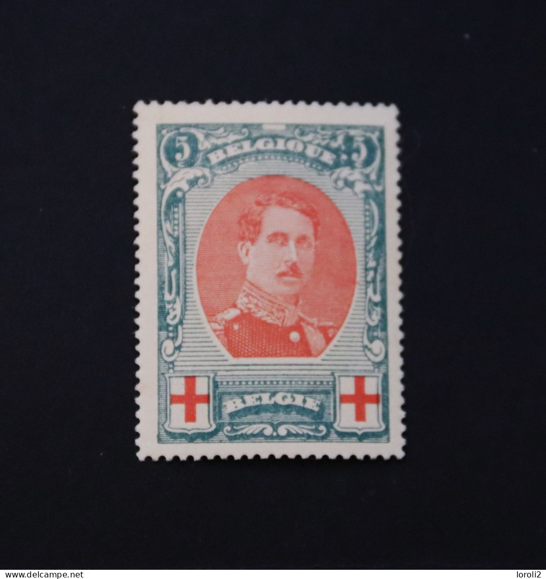 N° 132 NEUF **  -  SUPERBE ! ( COB : 115,00 €  -  VARIETE V7 ) - 1914-1915 Rotes Kreuz