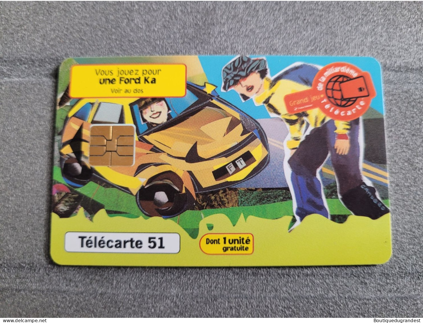 Télécarte 51 Unités Ford Ka - Pubblicitari