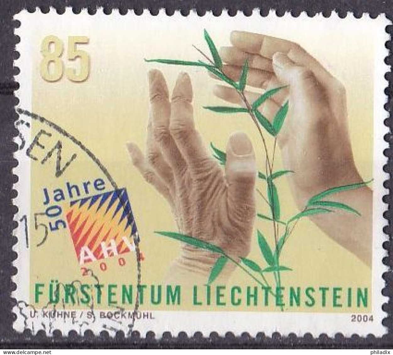 # Liechtenstein Marke Von 2004 O/used (A5-4) - Used Stamps